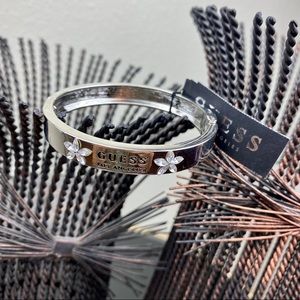 GUESS Silver enamel bracelet NWT